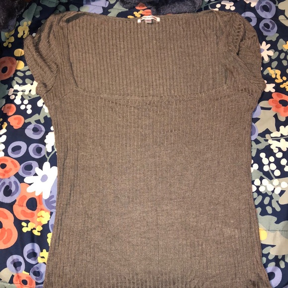 Reformation gray Ribbed Top - Picture 2 of 7